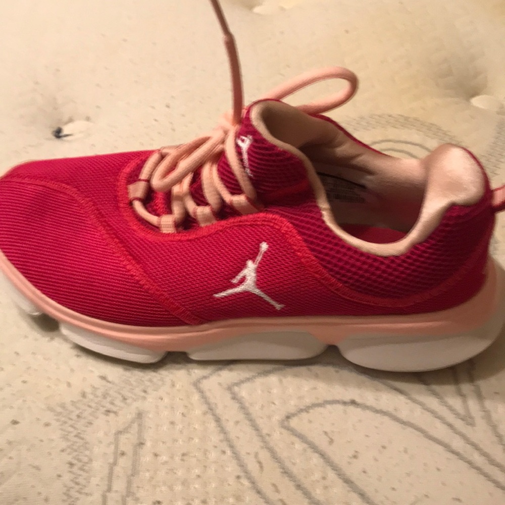 Nike pink Jordan pink shoes